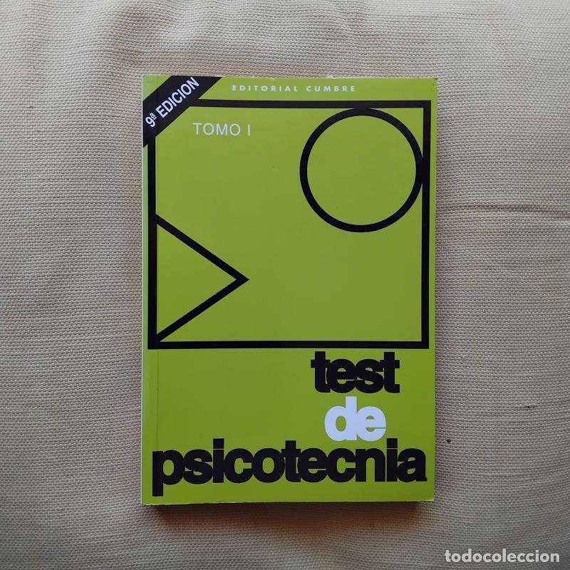 Libros: Test de psicotecnia, tomo I - Foto 1