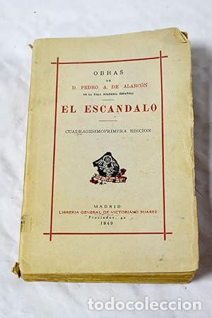 Libros: EL ESC&Aacute;NDALO - De Alarc&oacute;n,Pedro Antonio - Foto 1