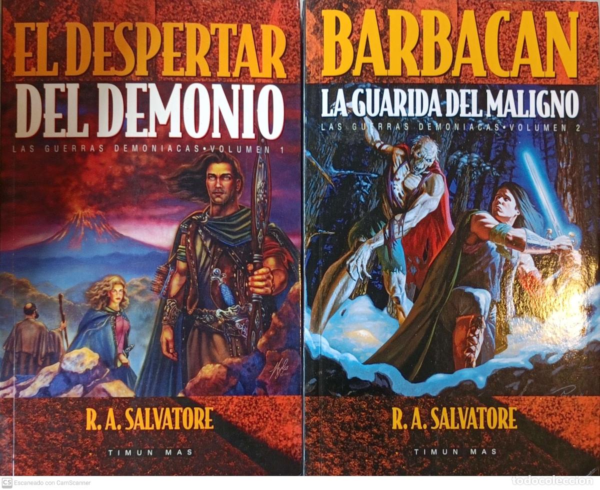 Libros: Las Guerras demoniacas. 1 y 2 - R.A. Salvatore - Foto 1