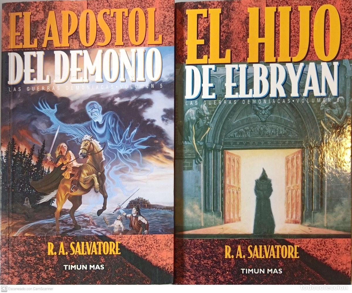 Libros: las Guerras demoniacas. 5 y 6 - R.A. Salvatore - Foto 1