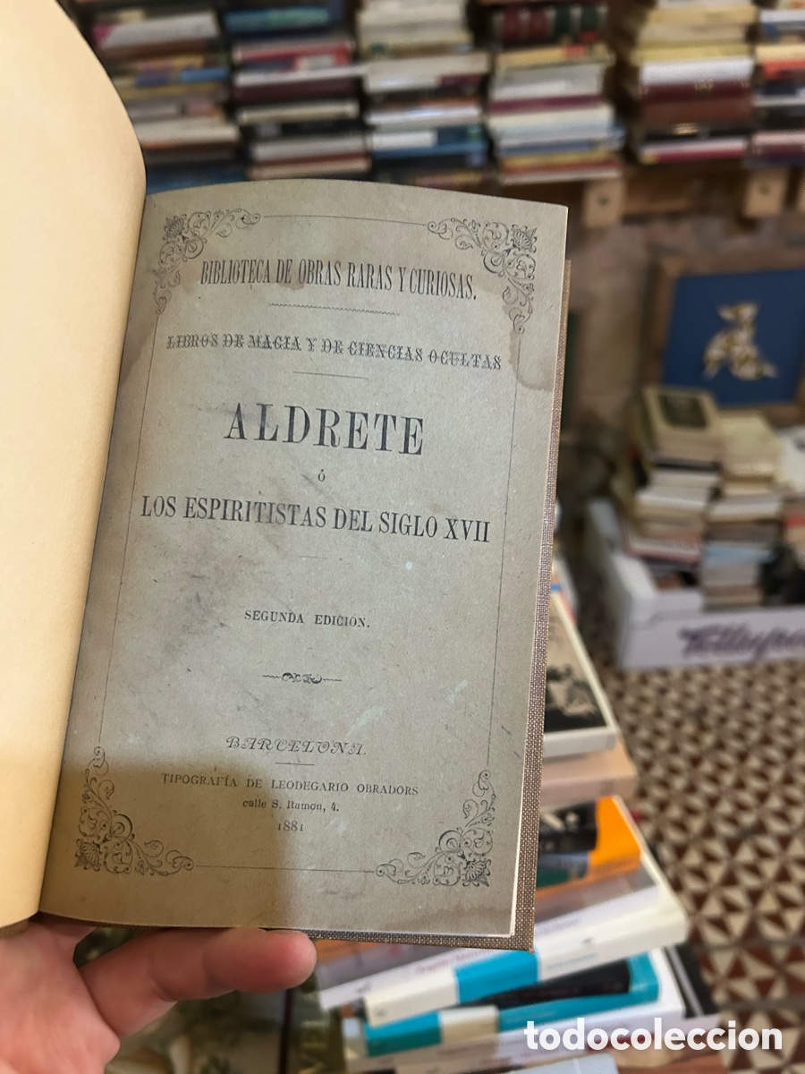 Libros: Aldrete o los espiritistas - Foto 3