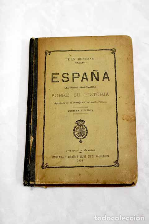 Libros: Espa&ntilde;a: Benejam, Juan.- Benejam, Juan - Foto 1
