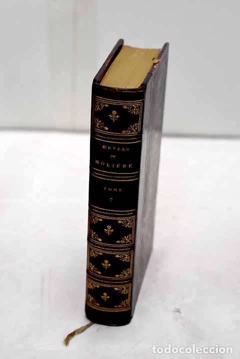 Libros: Les oeuvres de J. B. P. Moliere, tomo VII.- Moliere - Foto 1
