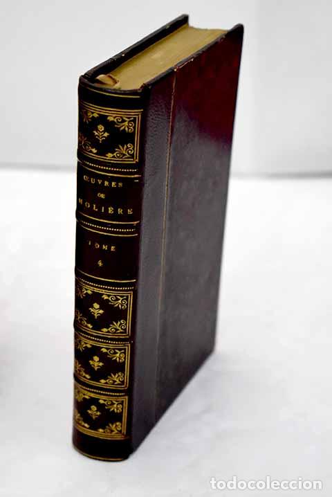 Libros: Les oeuvres de J. B. P. Moliere, tomo IV.- Moliere - Foto 1