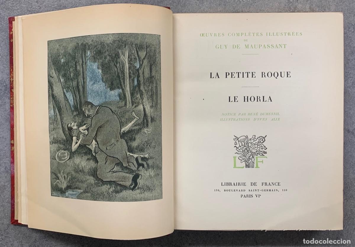 Libros: Oeuvres compl&eacute;tes illustr&eacute;es de Guy de Maupassant - Maupassant, Guy de - Foto 2