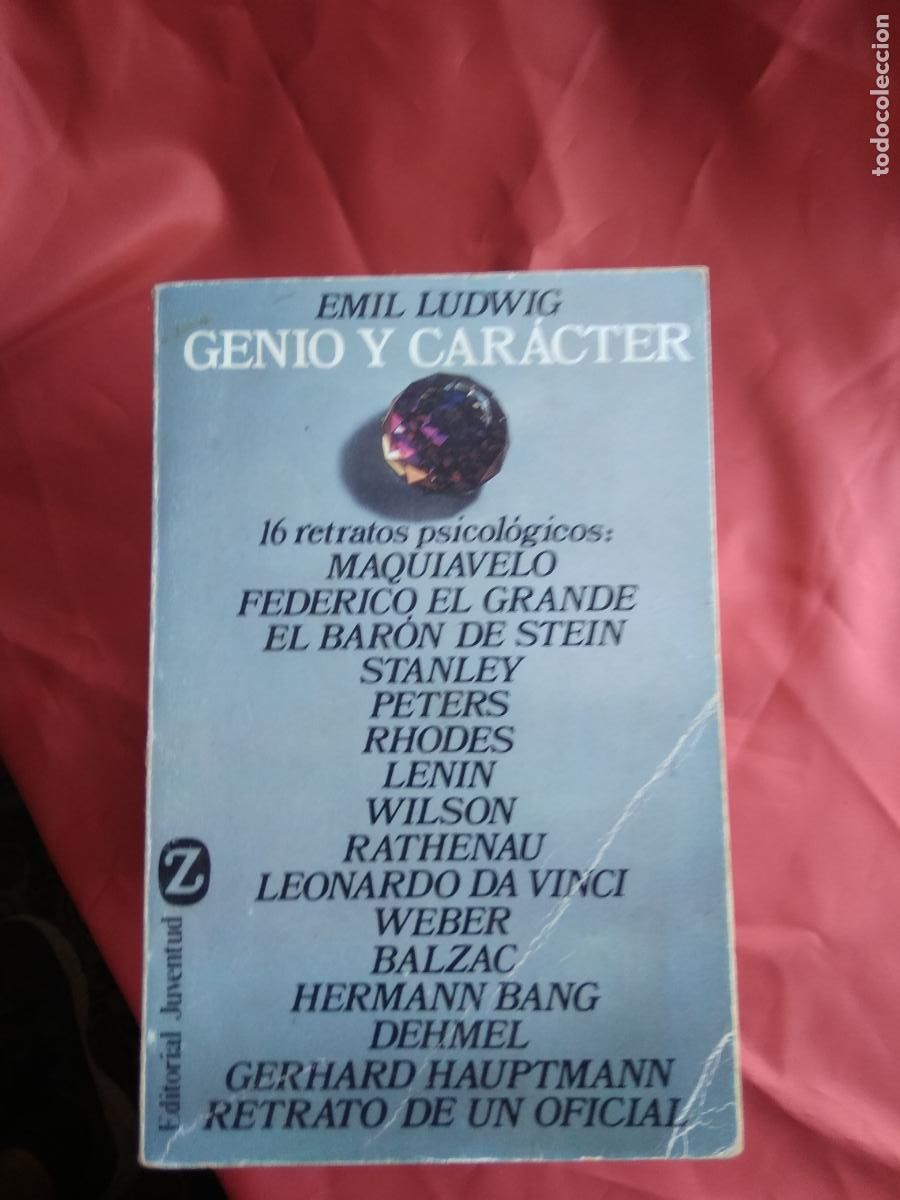 Libros: Genio y car&aacute;cter. Emil Ludwig L.33229 - Foto 1