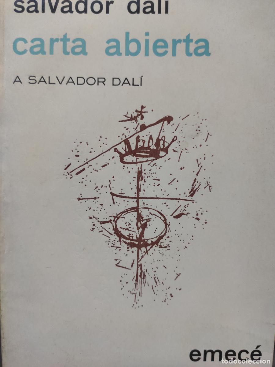 Libros: CARTA ABIERTA A SALVADOR DAL&Iacute;. - Salvador Dal&iacute;