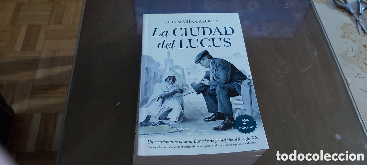 Libros: 20-LA CIUDAD DEL LUCUS. LUIS MARIA CAZORLA. FIRMA Y DEDICATORIA - Foto 1