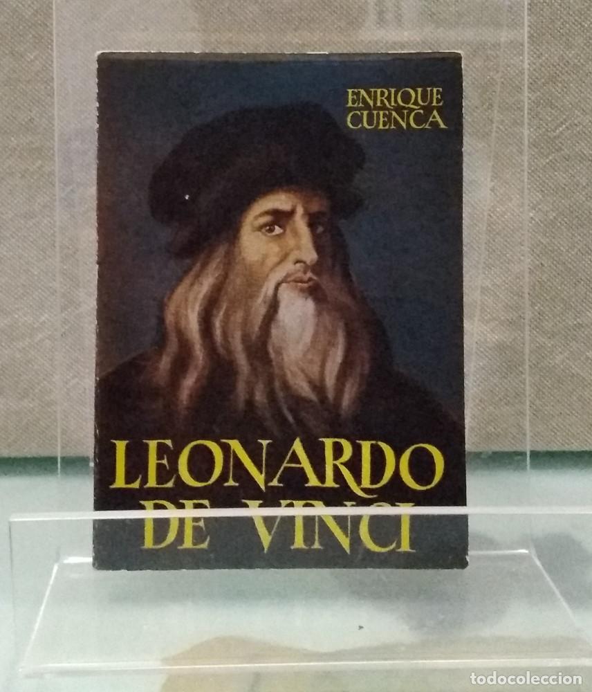 Libros: Leonardo de Vinci (pulga 4, libro miniatura) - Enrique Cuenca - Foto 1