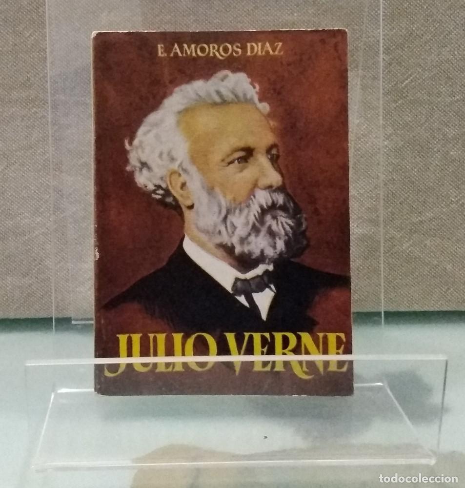 Libros: Julio Verne (pulga 49, libro miniatura) - E. Amor&oacute;s D&iacute;az - Foto 1