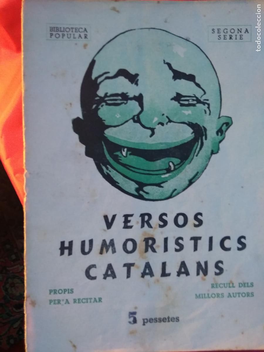 Libros: Versos humoristics catalans LL.225 - Foto 1
