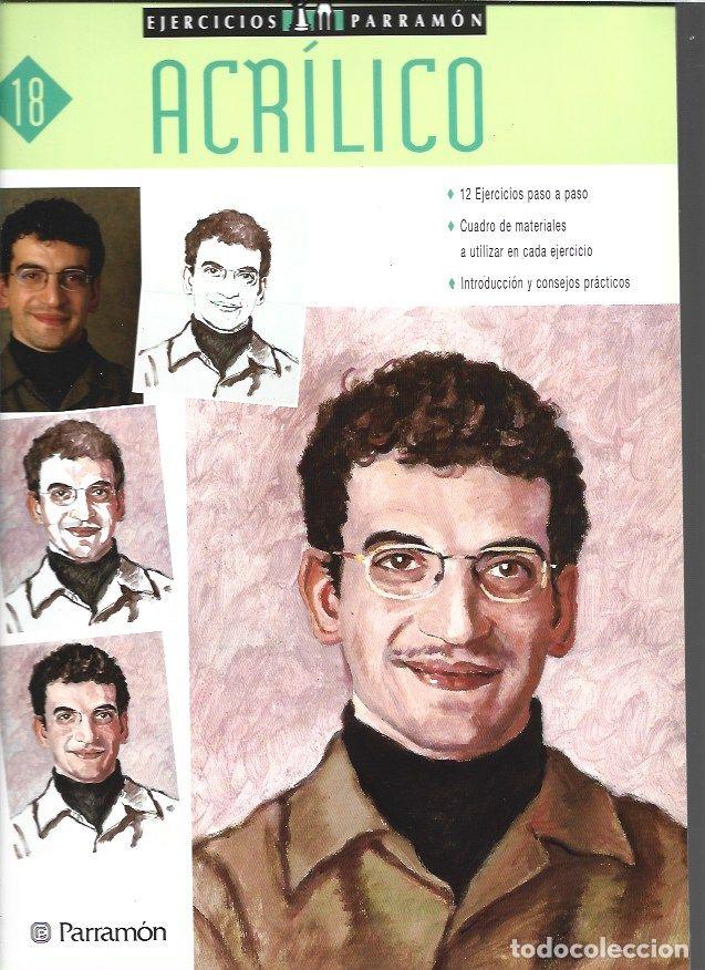 Libros: EJERCICIOS PARRAMON 18: ACRILICO - JESUS RODRIGUEZ, RAMON DE - Foto 1