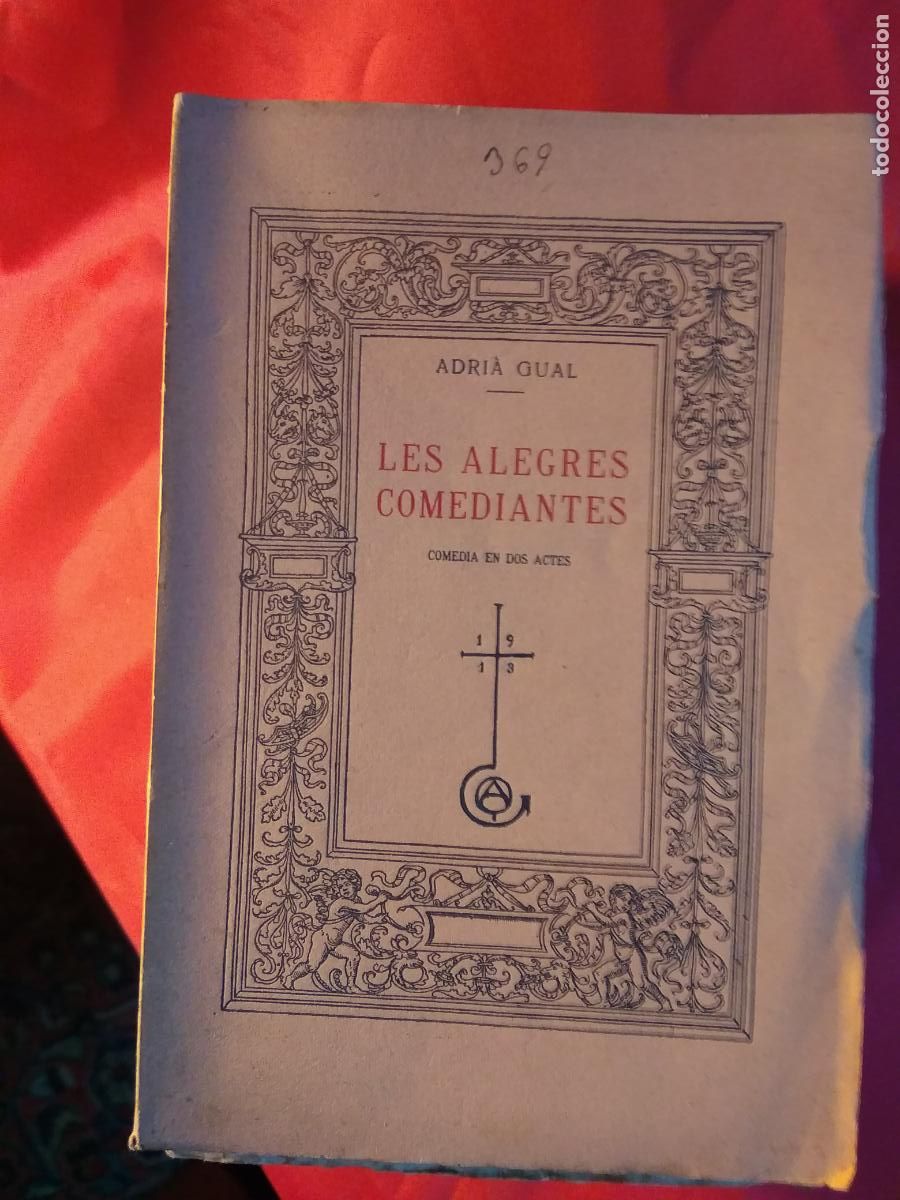 Libros: Les alegres comediantes. Adri&agrave; Gual L.22975-795 - Foto 1
