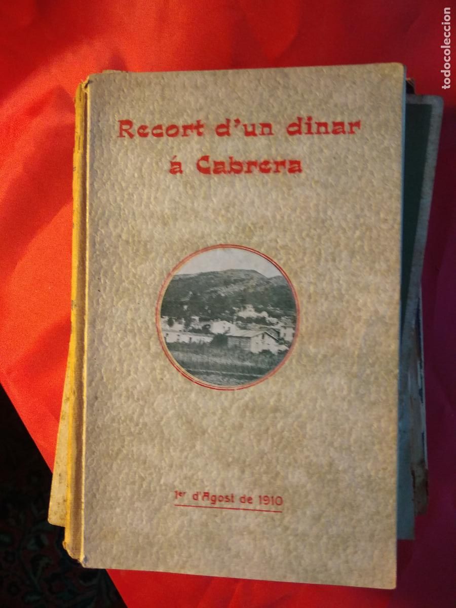 Libros: Recort dun dinar &aacute; Cabrera 1&ordm; Agost 1910 N.3972 - Foto 1