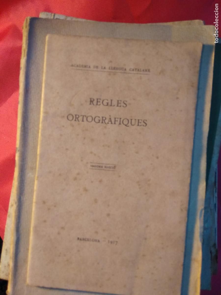 Libros: Regles ortogr&agrave;fiques 1917 N.3973 - Foto 1