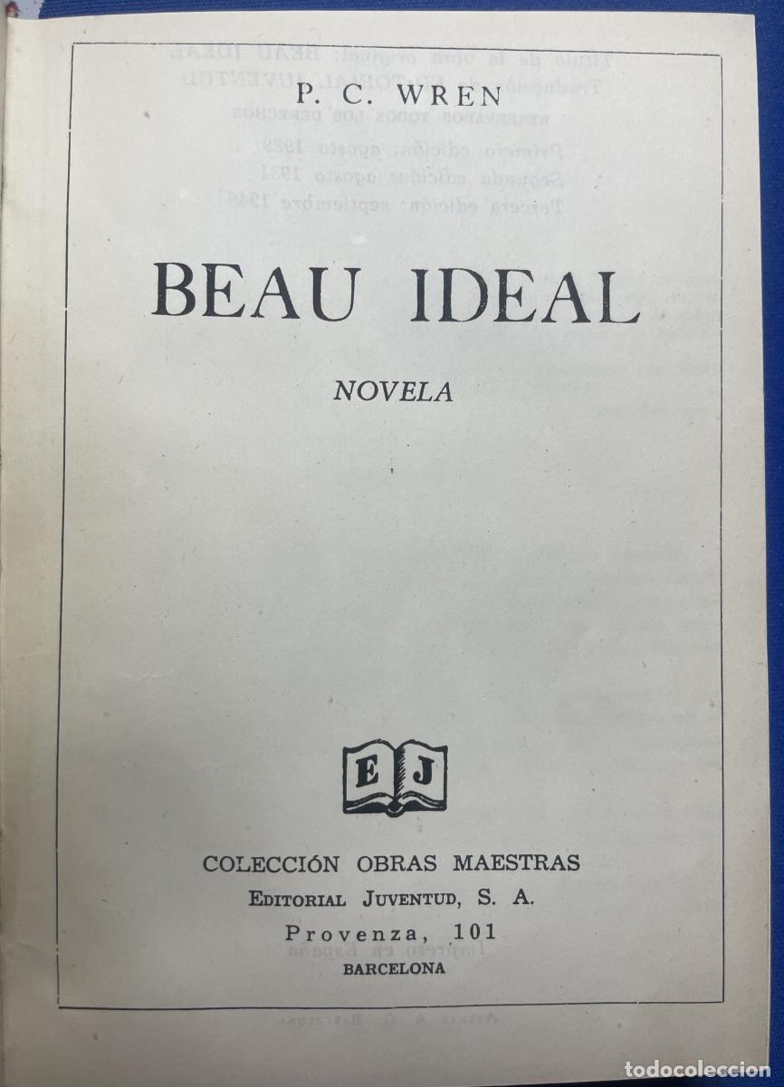 Libros: BEAU IDEAL - P.C. WREN TDK964 - Foto 3