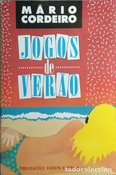 Libros: CORDEIRO. (M&aacute;rio) - JOGOS DE VER&Atilde;O. [DEDICAT&Oacute;RIA] - Foto 1