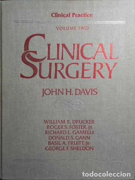 Libros: DAVIS. (John H.) - CLINICAL SURGERY. [2 VOLS.] - Foto 3