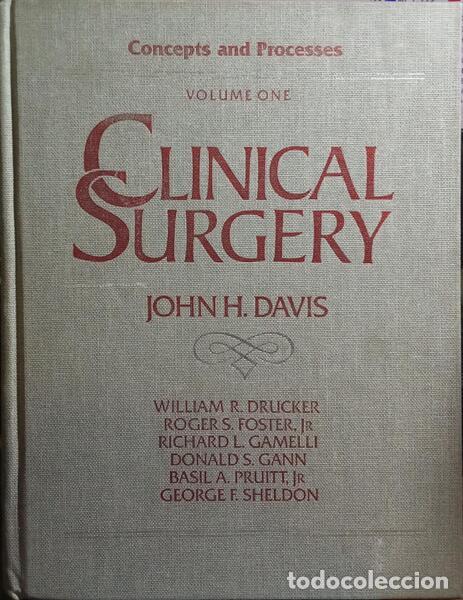 Libros: DAVIS. (John H.) - CLINICAL SURGERY. [2 VOLS.] - Foto 1