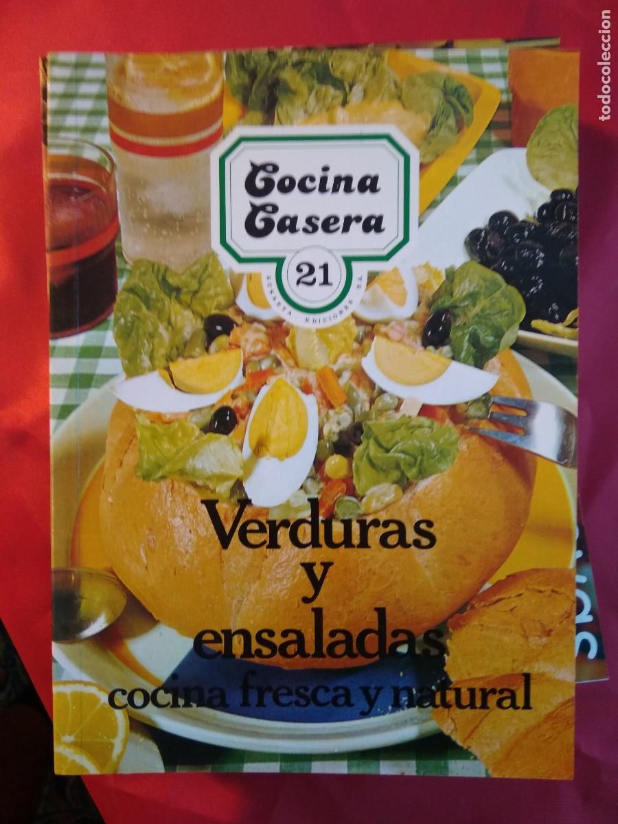 Libros: Cocina casera: Verduras y ensaladas L.22975-845 - Foto 1