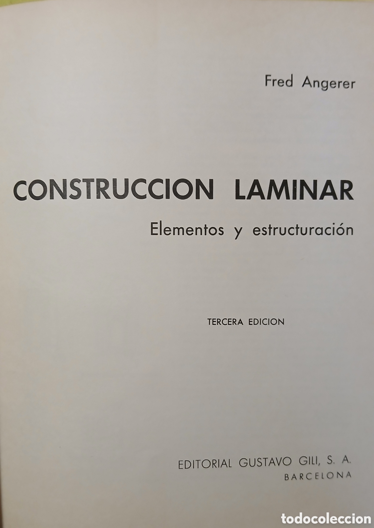 Libros: Construcci&oacute;n laminar, Fred Angerer - Foto 2
