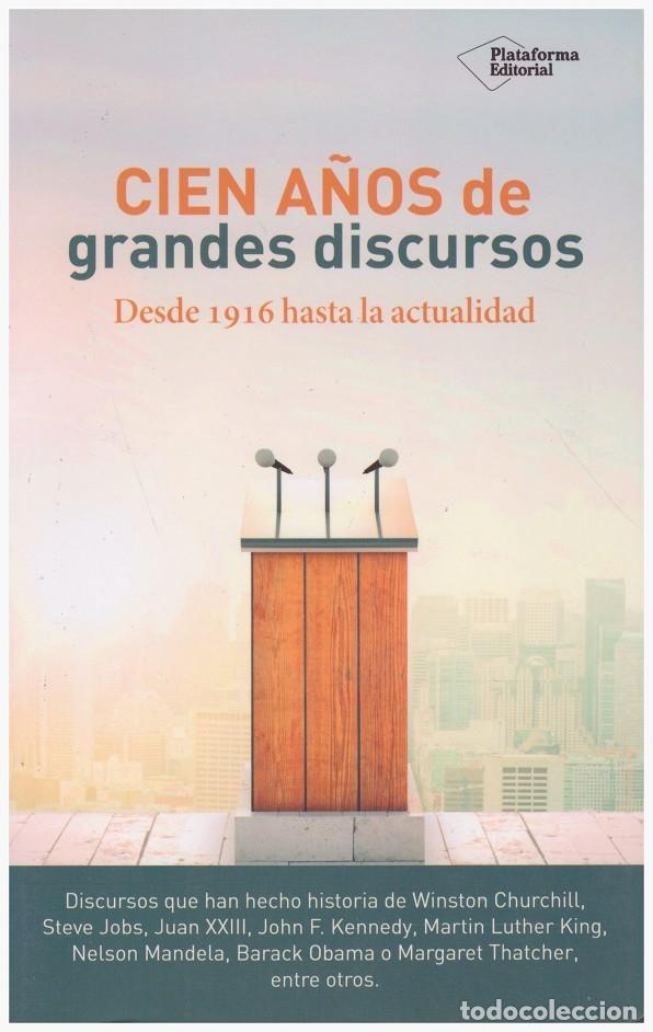 Libros: CIEN A&Ntilde;OS DE GRANDES DISCURSOS - Foto 1