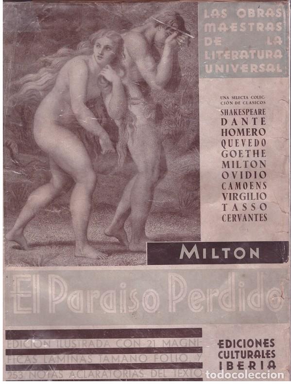 Libros: EL PARAISO PERDIDO - Foto 1