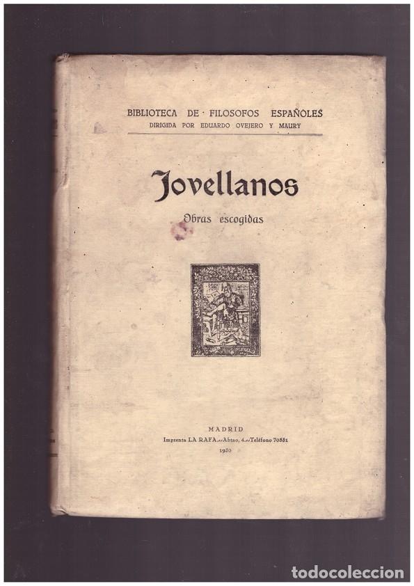 Libros: OBRAS ESCOGIDAS - Foto 1