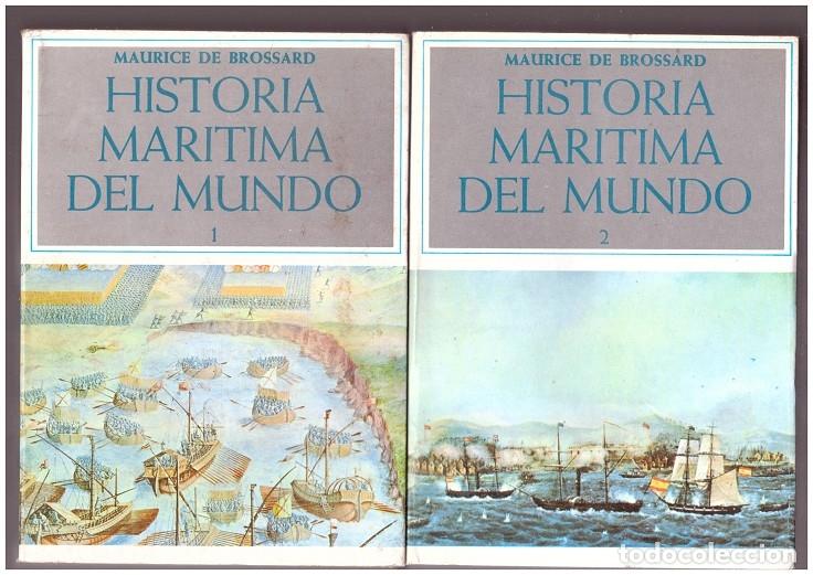 Libros: HISTORIA MARITIMA DEL MUNDO, 2 TOMOS - Foto 1