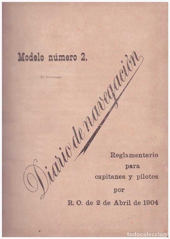 Libros: DIARIO DE NAVEGACI&Oacute;N. - Foto 1