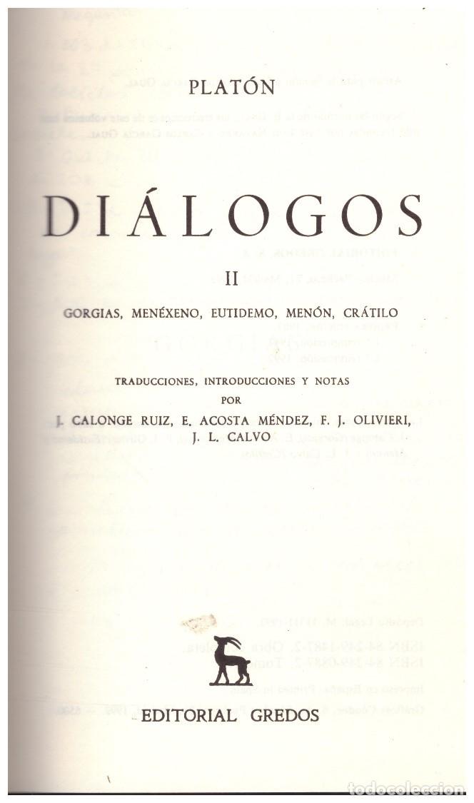 Libros: DIALOGOS II - Foto 1