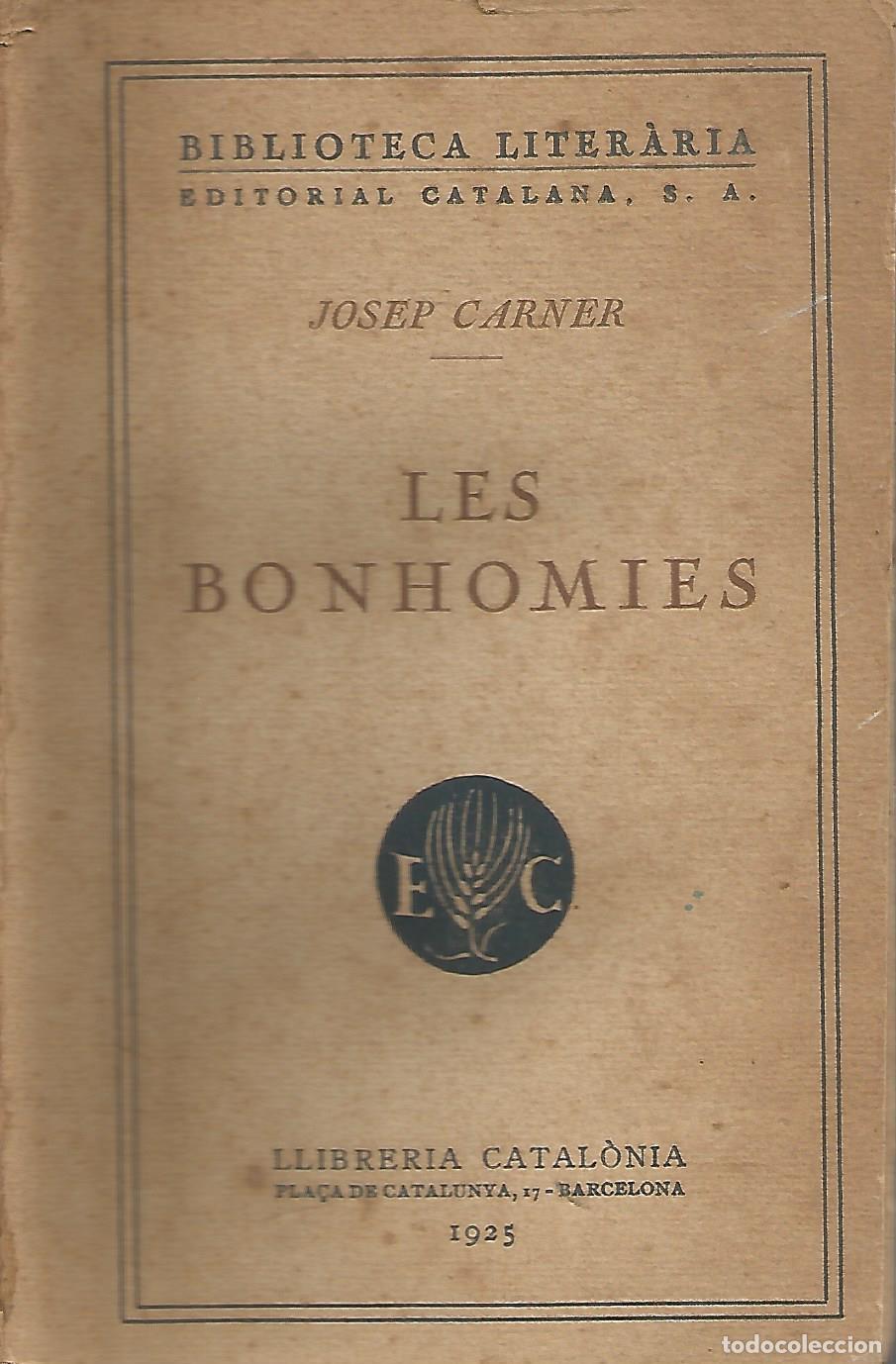Libros: LES BONHOMIES - Foto 1