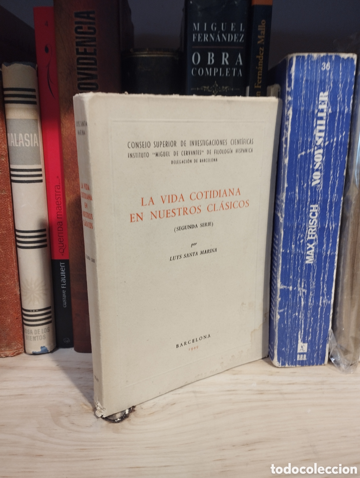 B&uuml;cher: La vida cotidana en nuestros cl&aacute;sicos - Luys Santa Marina