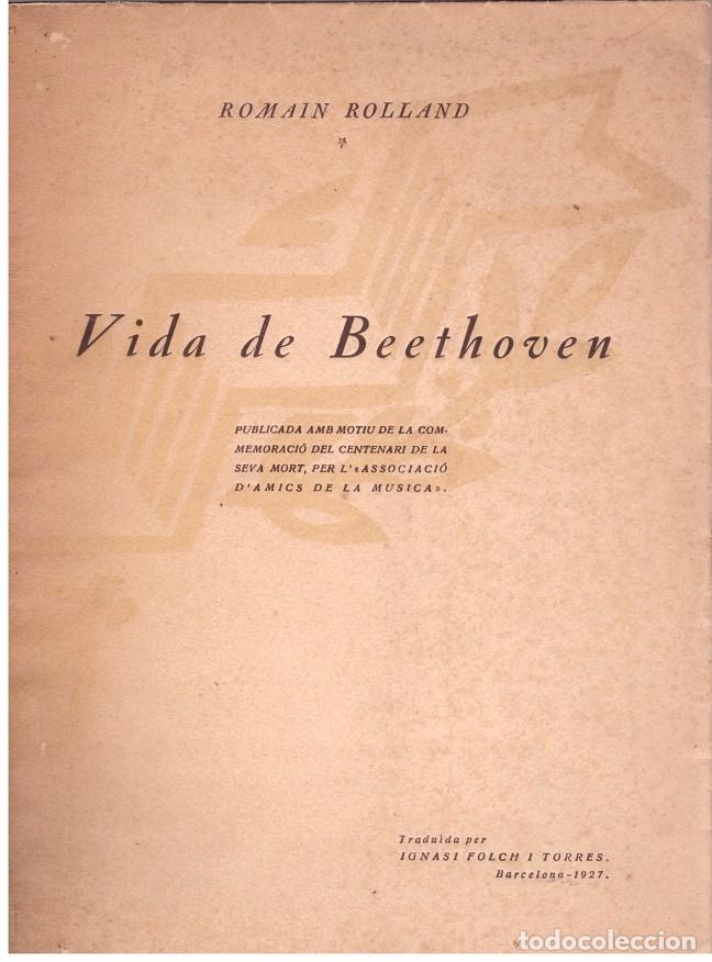 Libros: VIDA DE BEETHOVEN - Foto 1