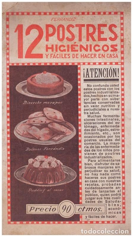 Libros: 12 POSTRES HIGI&Eacute;NICOS Y F&Aacute;CILES DE HACER EN CASA - Foto 1