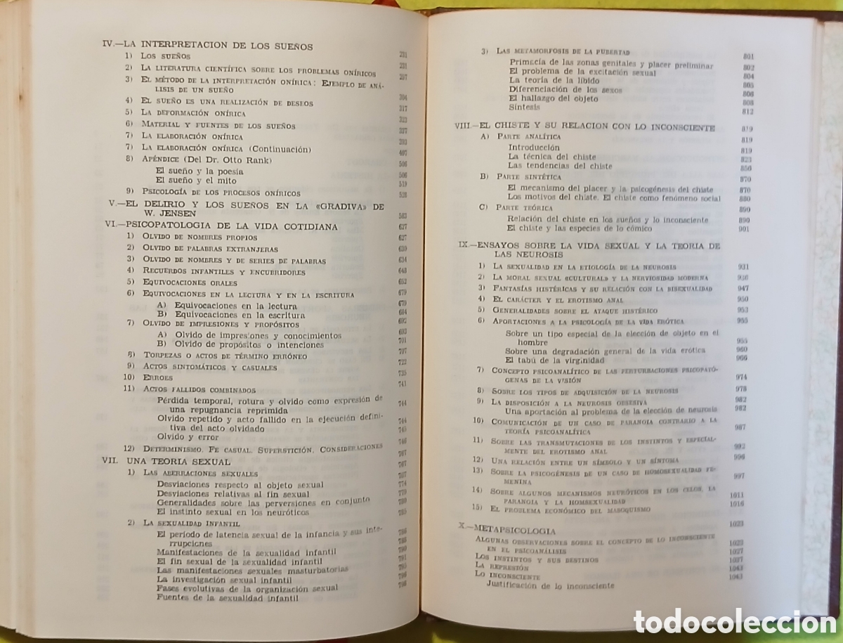 Libros: Sigmund Freud, obras completas 1948 - Foto 5