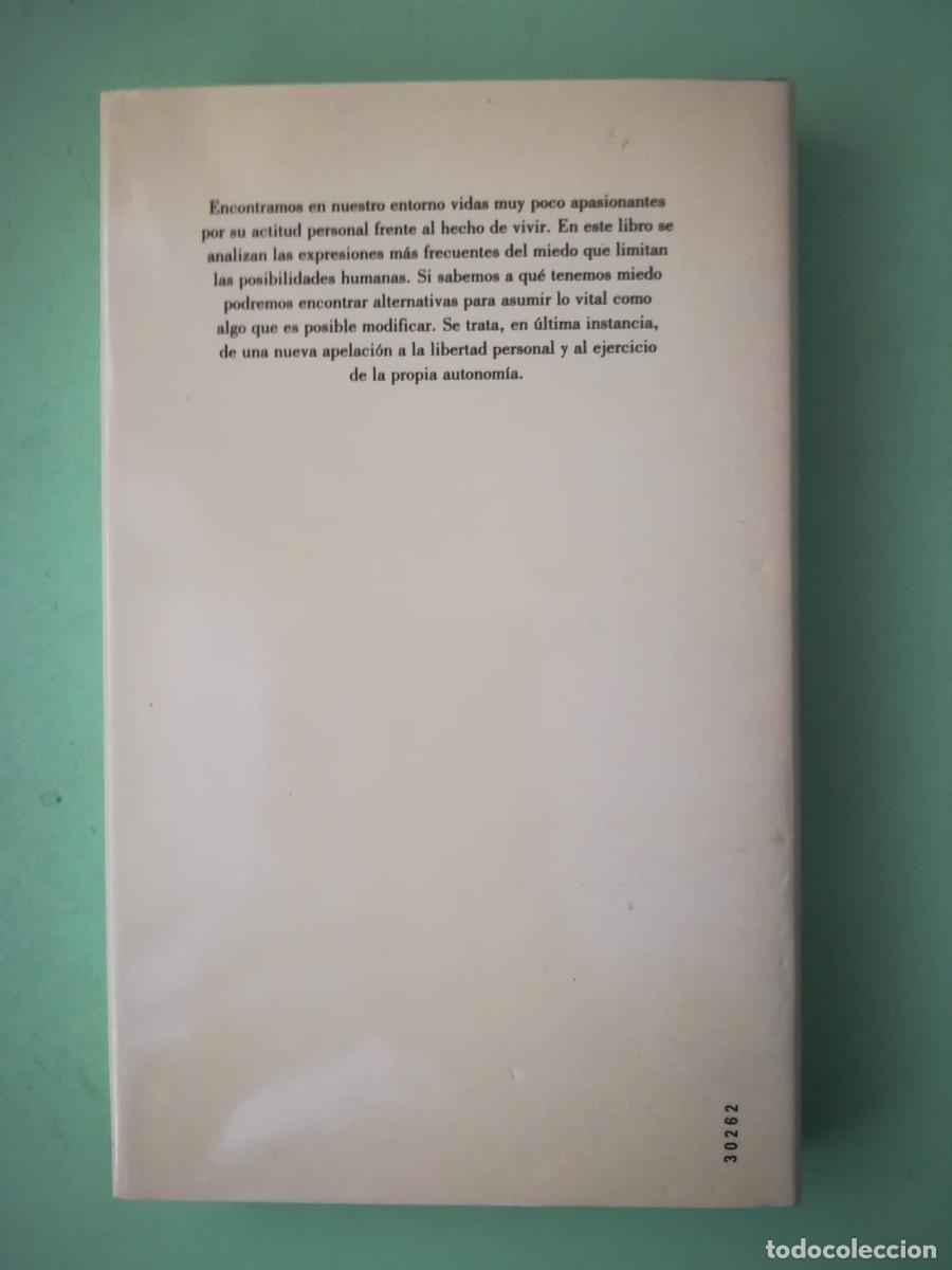 Libros: Vivir sin miedo Joan Corbella Circulo de lectores 1990 - Foto 2