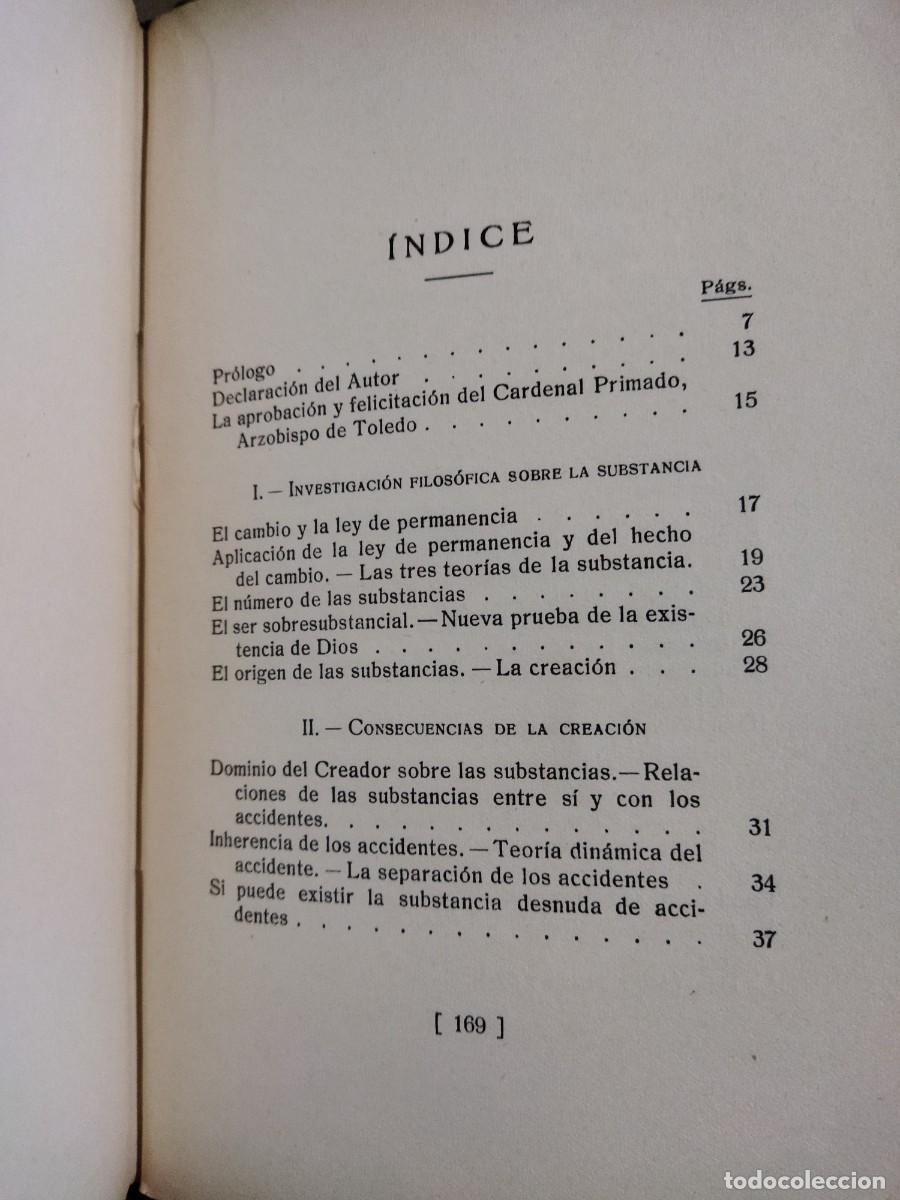 Libros: FILOSOF&Iacute;A DE LA EUCARIST&Iacute;A - VAZQUEZ DE MELLA, JUAN - Foto 4
