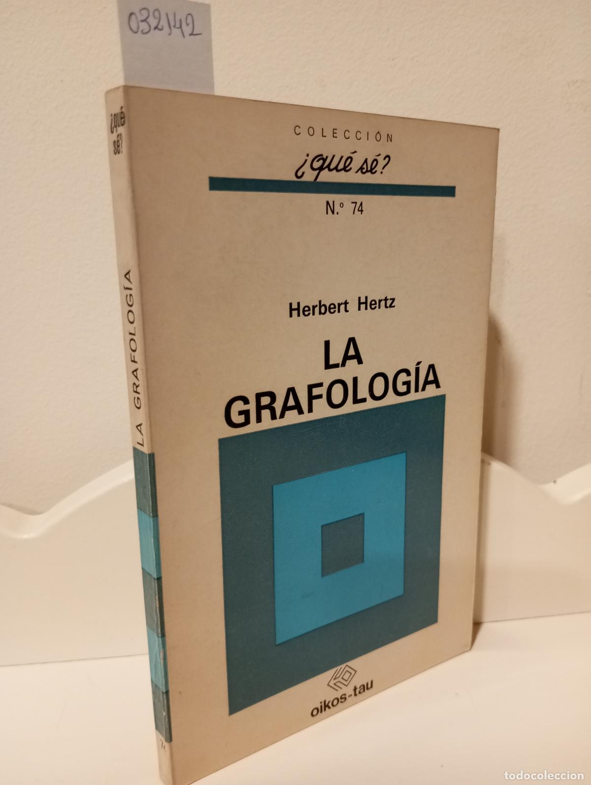 Libros: LA GRAFOLOGIA - Coleccion &iquest;que se? - Hertz, Herbert - Foto 1