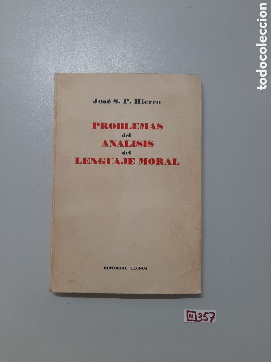 Libros: Problemas del an&aacute;lisis del lenguaje moral - Foto 1