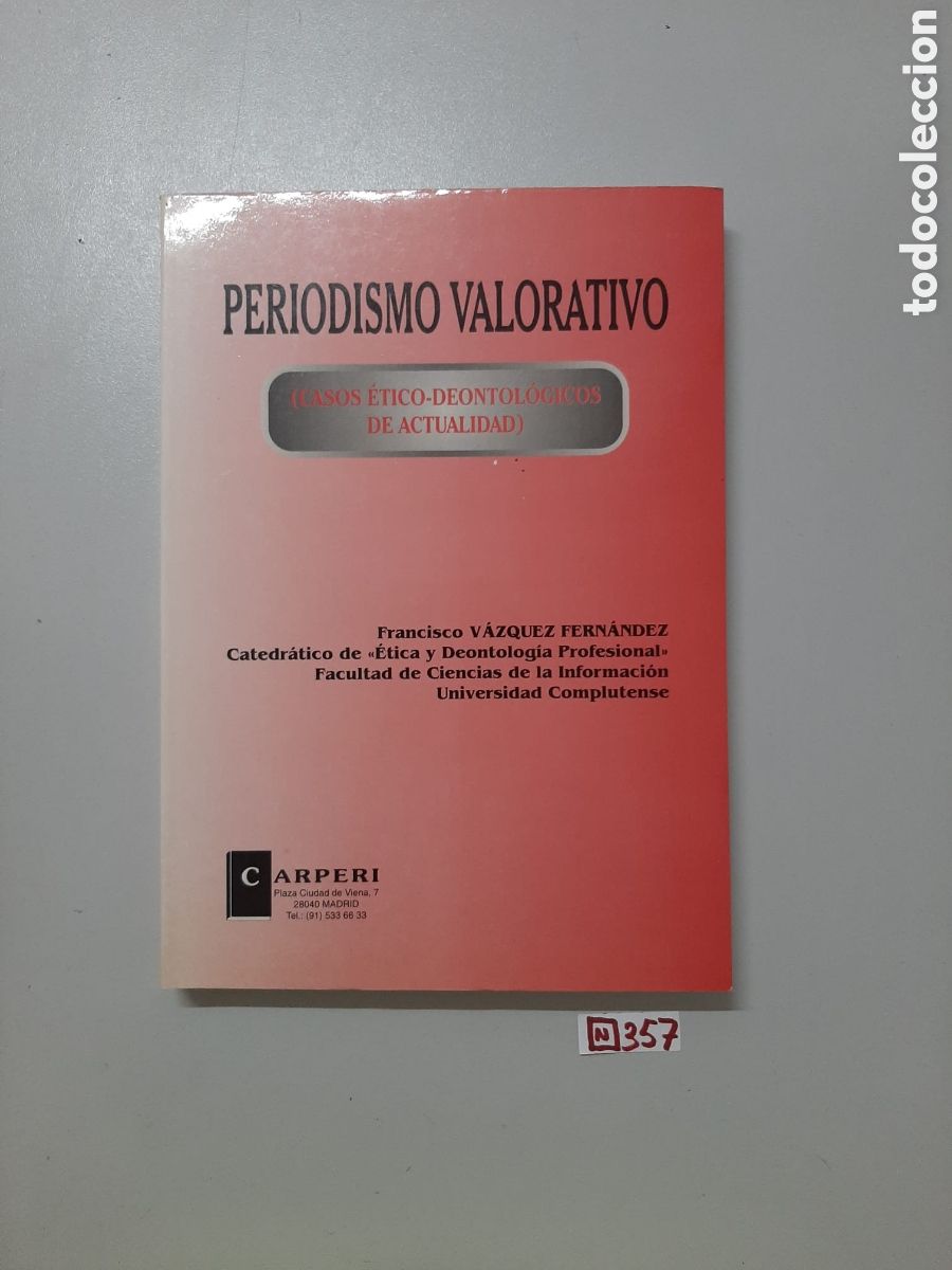 Libros: Libro de Periodismo valorativo - Foto 1