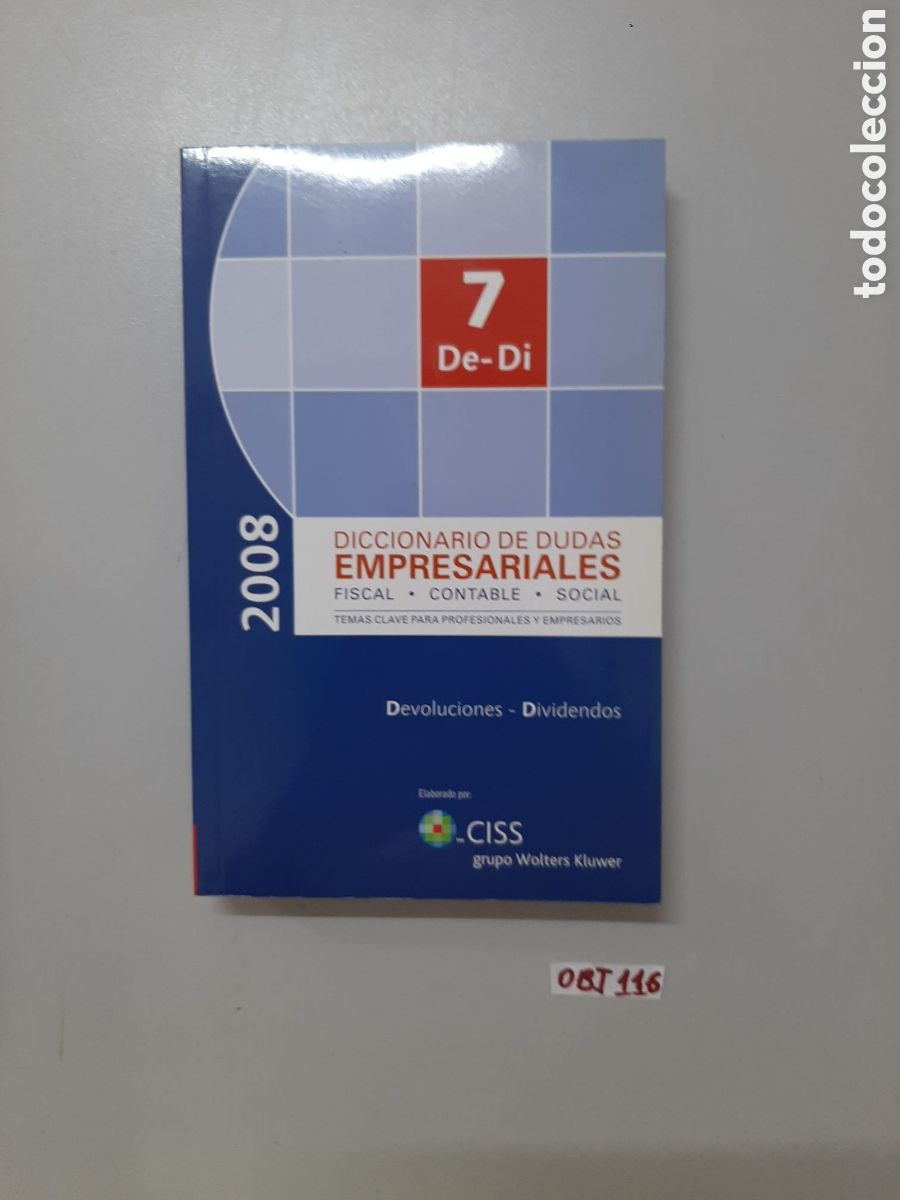 Libros: Diccionario de dudas empresariales 7 - Foto 1