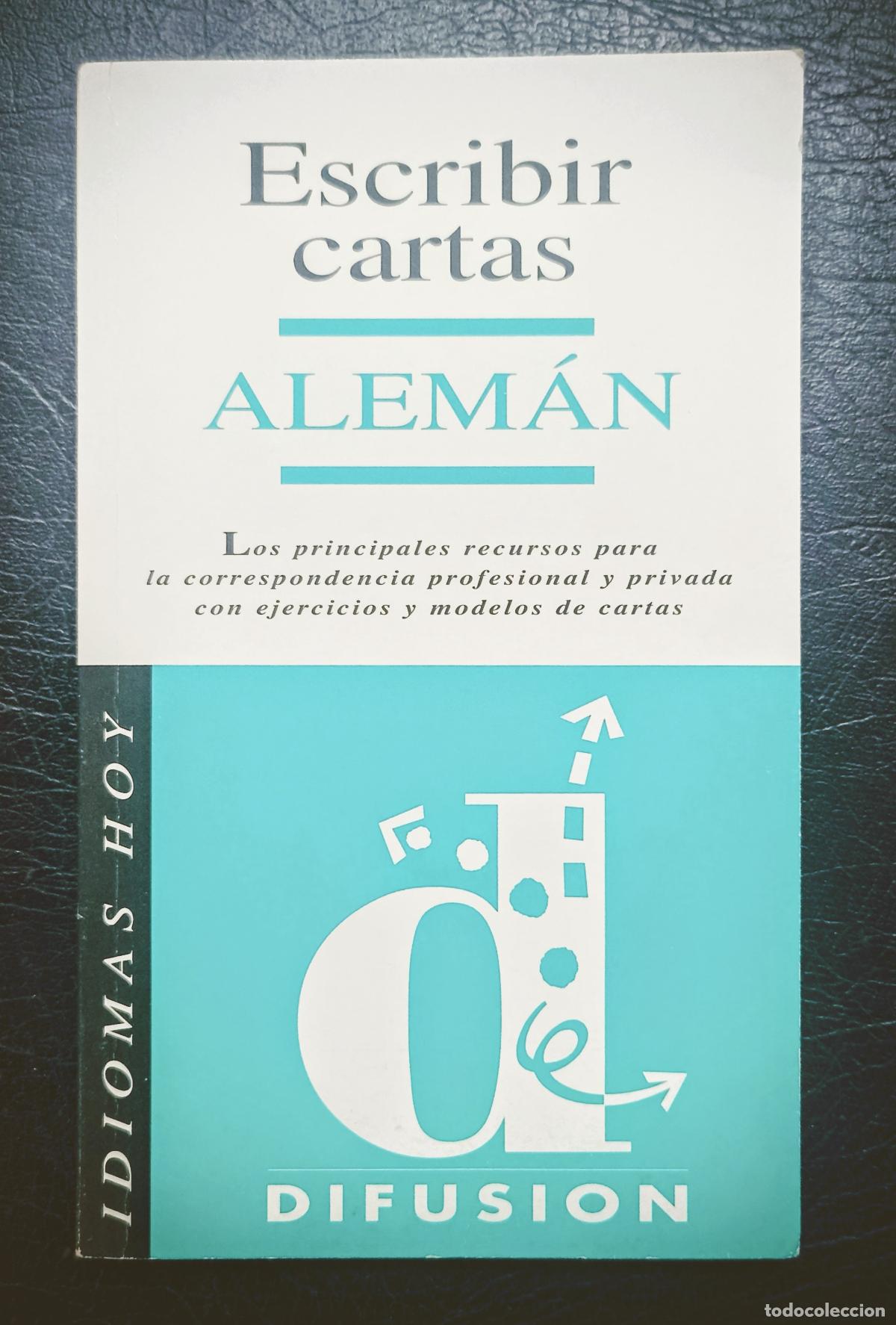 Libros: ESCRIBIR CARTAS - ALEM&Aacute;N - SERIE IDIOMAS HOY 1994 - Foto 1
