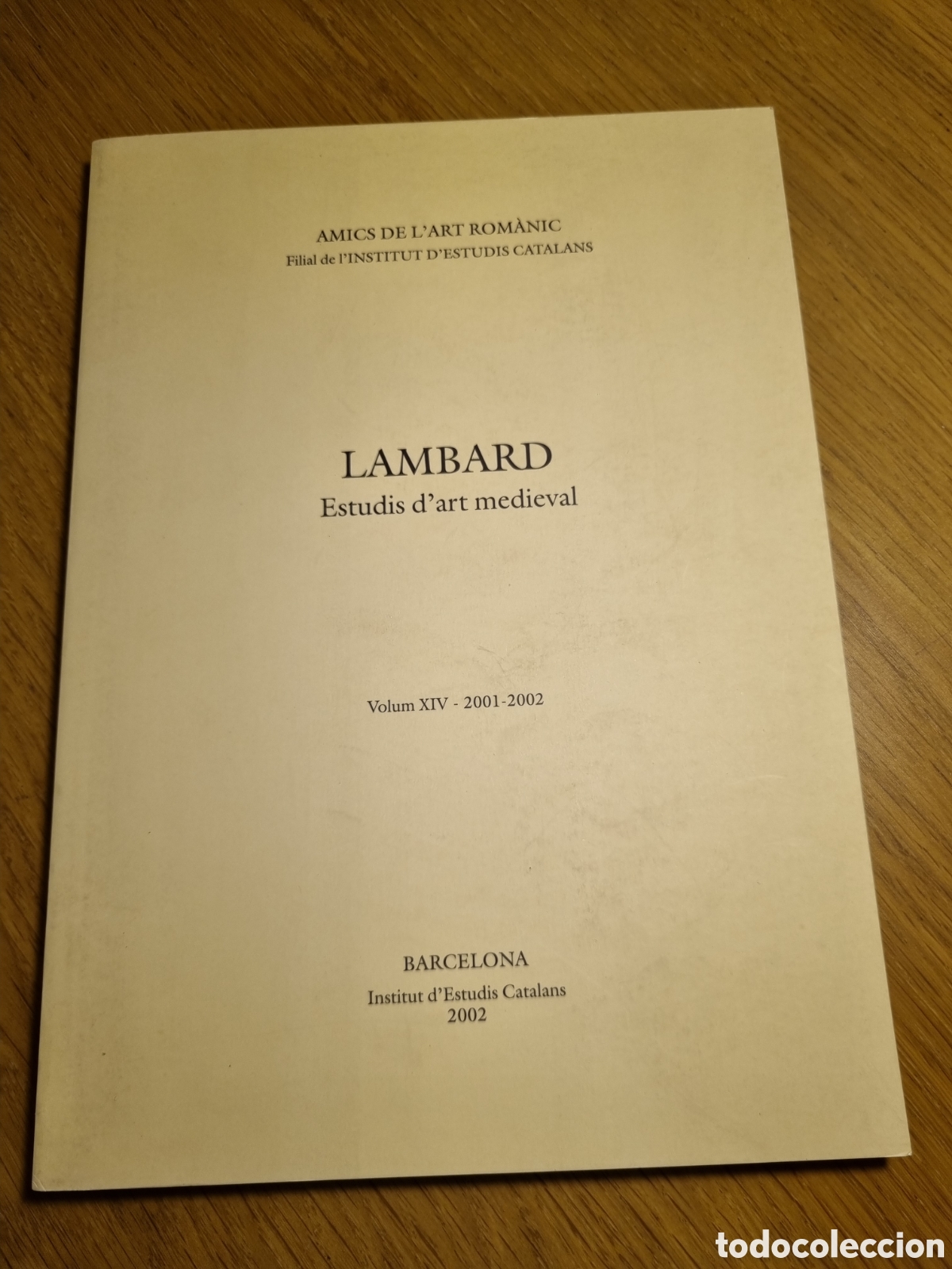 Libros: Lambard. Estudis dart medieval. Volum XIV - 2001- 2002 - Foto 1