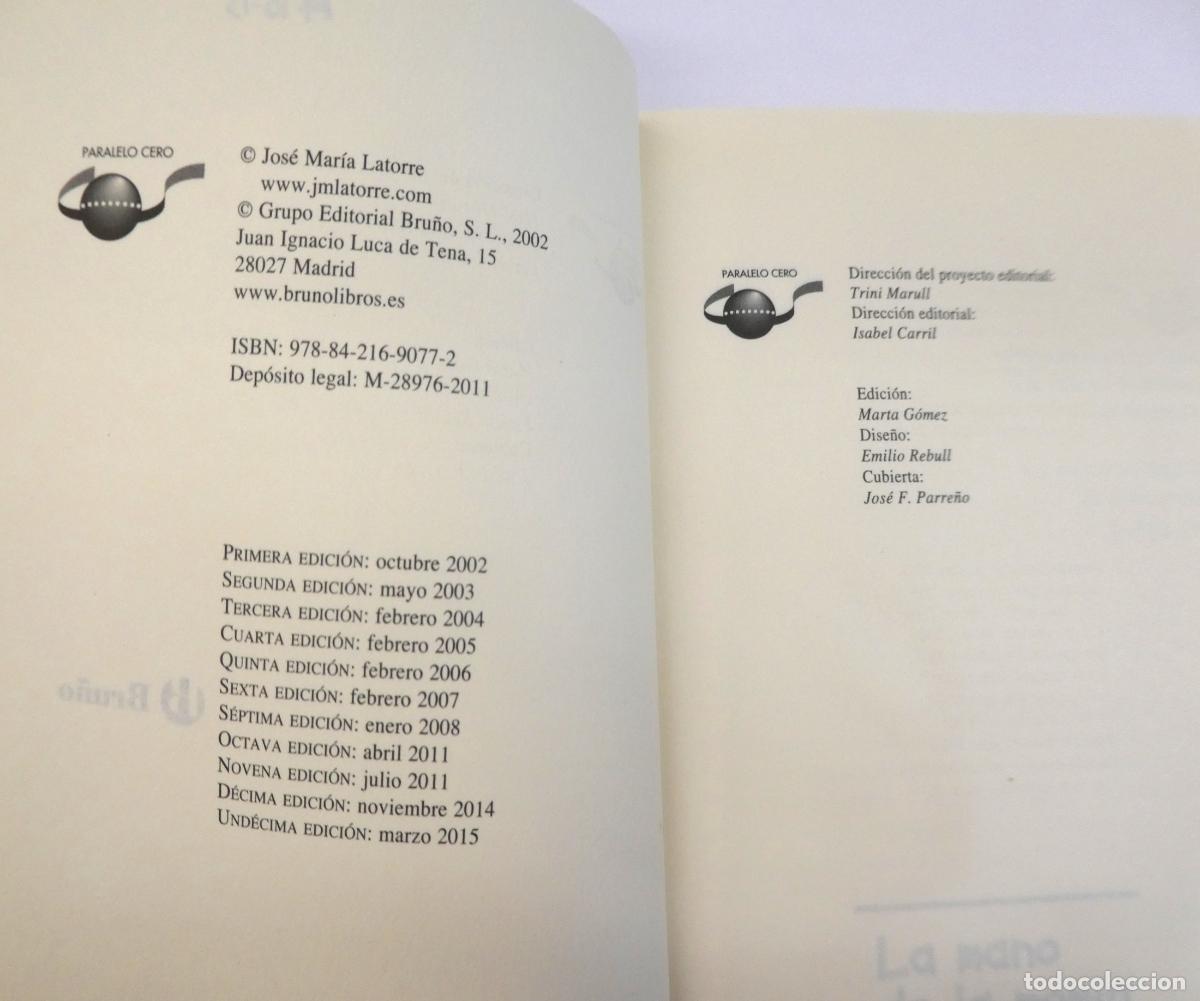 Libros: LA MANO DE LA MOMIA - LATORRE, JOSE MARIA - Foto 2