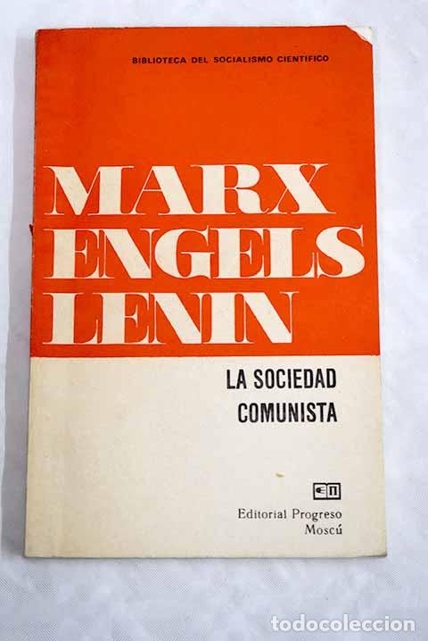 Libros: La sociedad comunista.- Marx, KArl - Foto 1