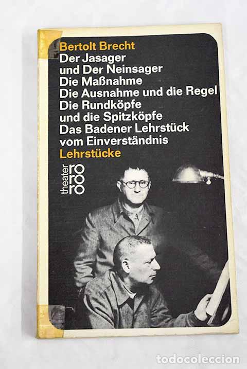 Libros: Lehrstucke: Brecht, Bertolt.- Brecht, Bertolt - Foto 1