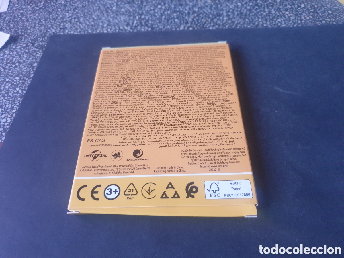 Libros: Macdonals happy meal librito jurassic world 9 - Foto 6