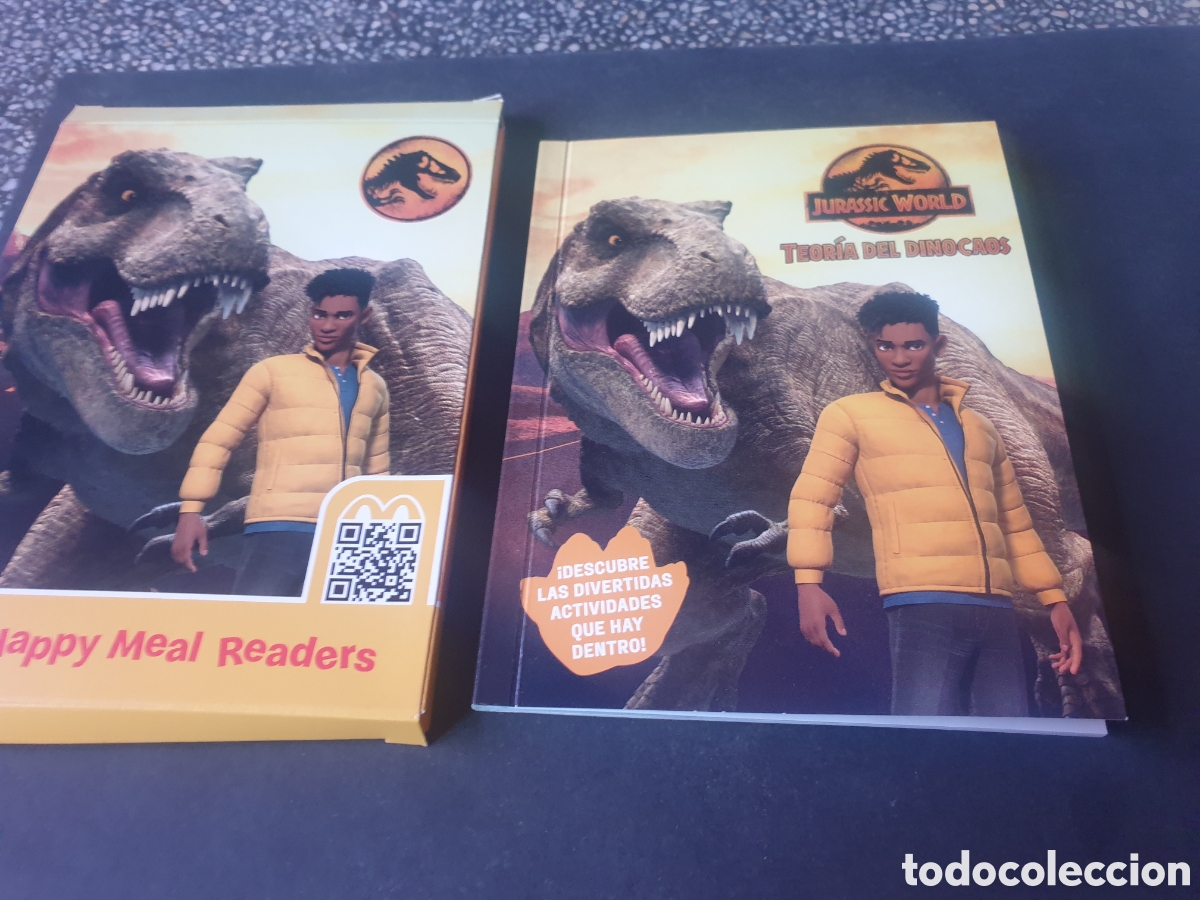 Libros: Macdonals happy meal librito jurassic world 9 - Foto 1