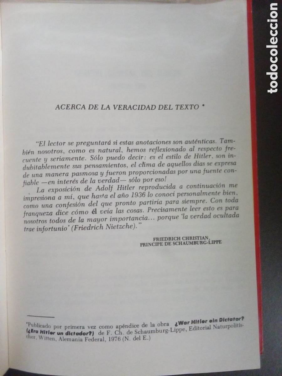 Libros: Adolf Hitler. Consideraciones finales - Foto 7